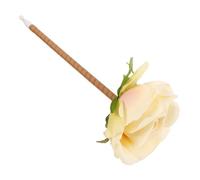 Parliky Stylo à Bille Bouquet Artificiel Élégant pour Fête des Mères Stylo Délicat à Longue Tige avec Fleurs Réalistes Cadeau et Ravissant pour Maman