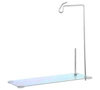 Parliky Support de Fil pour Machine à Bobiner Socle de Table en Métal Robuste, Base Stable pour Machine à Coudre et Brodeuse, Accessoire Couture pour Bobineur Canette et Travaux de