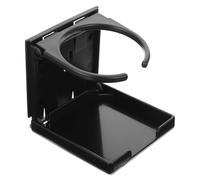 Parliky Support de Gobelet Pliant en Plastique Noir pour Table de Football de Table, Facile à Installer Retirer, Accessoire Pratique pour Jeux D'arcade