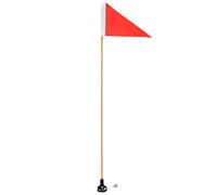 Parliky Support de Mât de Drapeau de Remplacement Conception Simple et Stable en Acier Inoxydable et Plastique Drapeau de Kayak Professionnel pour Sécurité pour Kayak et Dinghy