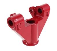 Parliky Support de Pompe pour Cric Hydraulique, Support de Fourche de Vérin de Cric Roulant, en Fer, Rouge, Assemblage Modulaire à Montage Rapide, pour Ateliers et Réparations Automobiles