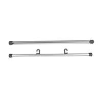 Parliky Support pour Affiches en Alliage D'aluminium, Diamètre 1,4 Cm, Lot de 2 Pièces, Porte-affiches Mural Polyvalent pour Cadres D'affiche, Parchemin et Rouleau de Peinture,