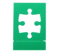 Parliky Support pour Boîte à Puzzle Vert avec Base Stable Présentoir pour Couvercle de Boîte à Énigmes Accessoire de Rangement Flexible pour Affichage de Puzzles à la Maison Voyage