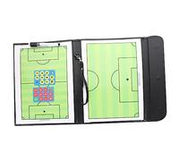 Parliky Tableau D'entraînement Football Basket Pliable 3 Volets Pvc Léger Blanc Réutilisable Portable Pour Compétition Sportive Conseil