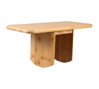 Parliky Tabouret de Contemplation en Bambou Multifonctionnel Chaise à Genoux Compacte et Portable Banc de Yoga en Bois Naturel Siège Ergonomique pour Contemplation Prière et