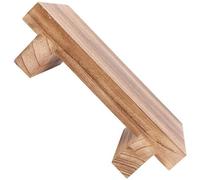 Parliky Tabouret Marche Pied en Bois de Paulownia, Marchepied de Chambre Multifonctionnel Compact, Repose-Pieds Stable et Léger pour Garçons, Filles et Adultes, Adapté Bureau, Chambre et