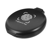 Parliky Tampon Encreur Mini Rond Portable Séchage Rapide Encre Claire pour Documents Financiers et Usage Polyvalent