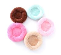 Parliky Tapis De Couchage Chaud Et Rond pour Hamster Et Petits Animaux, Coussin Doux en Coton, Taille L, Adapté pour Hamster, Hérisson, Écureuil, Souris Et Cochons d'Inde, Usage Intérieur