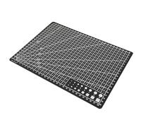 Parliky Tapis de Découpe Double Face A4 en Pp Résistant la Déformation Base Antidérapante et Grille de Mesure Claire pour Sculpture et Loisirs Créatifs