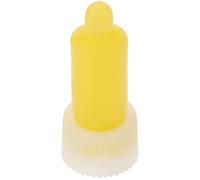 Parliky Tête de distributeur de savon en caoutchouc remplacement compatible OK-1228 tête de bouteille de savon pour écoles et hôpitaux accessoire pour flacon de lotion et shampoing