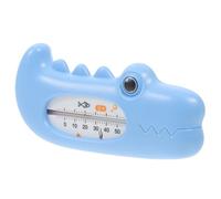 Parliky Thermomètre de Bain Garçon Fille Portable avec Grand Écran Lecture Rapide et Précise Température de l'Eau Design Crocodile Bleu pour Bassin et Piscine Garçon Fille
