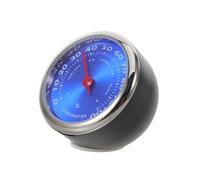 Parliky Thermomètre Hygromètre Mécanique pour Auto et Maison Jauge de Température et Humidité Intérieure Compteur Analogique Facile à Lire pour Tableau de Bord et Usage Domestique