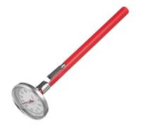 Parliky Thermomètre Mécanique Style Horloge Rouge pour Voiture Compact Pile Contrôle Température Climatisation Auto Installation Facile et Design Élégant