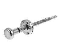 Parliky Tige de Lanceur de Billes pour Machine à Flipper de Table, Ressort Puissant, Tête Champignon Argentée, Pièce de Rechange Compatible pour Jeux D’Arcade et Loisirs, Accessoire de