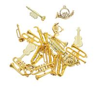 Parliky Trompette Saxophone Violon et Cor pour Décoration Sapin Couronne ou Maison