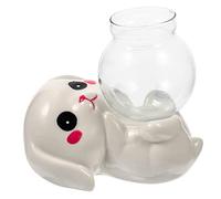 Parliky Vase Décoratif Forme De Lapin avec Vase pour Décoration De Bureau Et Intérieur Accessoires De Fête Et Occasions Spéciales