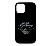 Parlons à Dieu Ensemble Groupe de prière chrétienne Coque pour iPhone 12/12 Pro