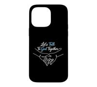 Parlons à Dieu Ensemble Groupe de prière chrétienne Coque pour iPhone 14 Pro Max
