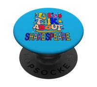 Parlons du Slogan Humoristique de Shakespeare Meme PopSockets PopGrip Adhésif