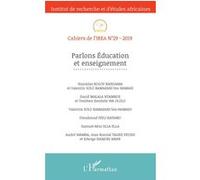 Parlons Education et enseignement Année 2019 - Collectif - L'harmattan - broché - Revue