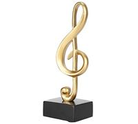 Parluna Ornements de Symbole de Figurine de Statue en Forme de Note de Musique, décoration de Symbole de Musique de Bureau à Domicile, pour la décoration ou Le Cadeau de Classe de Musique