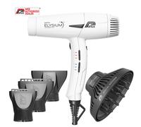 Parlux Elysium Hairdryer Matt White