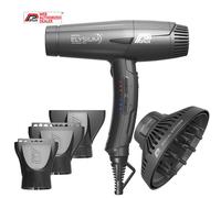 Parlux Elysium + Magic Compact Gris Titane - sèche-cheveux avec diffuseur