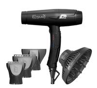 Parlux Elysium + Magic Compact Noir - sèche-cheveux avec diffuseur