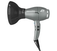Parlux Pack Digitalyon avec diffuseur MagicSense. Sèche-cheveux professionnel numérique avec ions négatifs. Très léger et puissant. Fabriqué en Italie (gris pailleté)