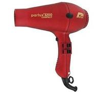 Parlux Seche-cheveux - 3200 Compact - Debit Dair 69 M3/h - 1900 W - Rouge Rouge G
