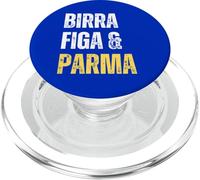 Parma Birra Figa Divertente Sono Un Uomo Semplice PopSockets PopGrip pour MagSafe