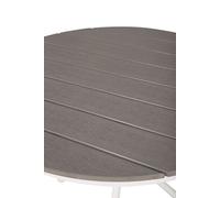 Table de Jardin Ronde "Parma" 90cm Gris