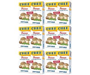 Parmalat Panna Chef ai Funghi Porcini (6 x 2 x 125 ml)
