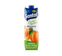 Parmalat Santal Succo di Frutta Albicocca Dolce di Natura Zero Zuccheri Aggiunti Abricots Jus de fruits Nul Additif Sucre Boisson rafraîchissante Tetrapack 1000ml