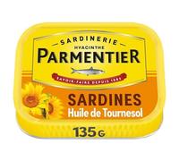 PARMENTIER | Parmentier Sardines Huile De Tournesol 135G | Lot De (3) | livraison offerte