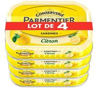 Parmentier Sardines au Citron Lot 4x135g