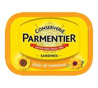 PARMENTIER - Sardines Huile De Tournesol 135G - Lot De 4 - Vendu Par Lot