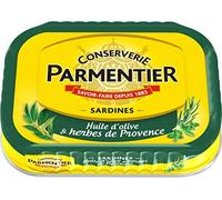 PARMENTIER Sardines Huile d'Olive Herbes 1/6