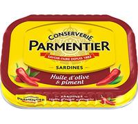 Parmentier Sardines Huile d'Olive Piment 1/6 135 g