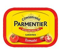 PARMENTIER - Sardines Tomate 135G - Lot De 4 - Livraison Gratuite