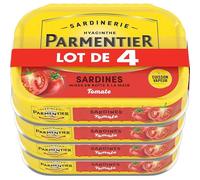 Parmentier Sardines Tomate Lot 4x135g