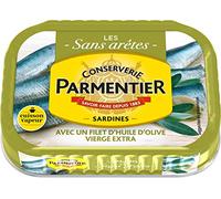 PARMENTIER Sardines Vapeur Nature 1/6