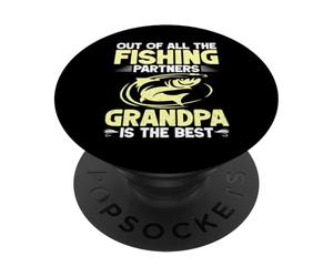 Parmi Tous Les Partenaires de pêche, Grand-père est Le Meilleur PopSockets PopGrip Adhésif