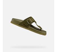Tongs homme Geox U Parnaiba Taille de chaussures (UE): 45 / Couleur: vert