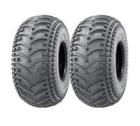 Parnells - 2 Jeux de Pneus Quad ATV Tubeless 22x11.00-8, 4 Plis Wanda P308 avec Bande de Roulement de 16 mm, Diamètre 535 mm, Largeur 260 mm, 154 kg Chacun à 5 Psi, 63 Mph, Marquage E
