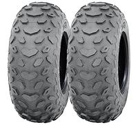 Parnells - 2 pcs Tubeless ATV Pneus 19x7.00-8 - 4 Plis Wanda P330 - Diamètre 480 mm, Largeur 166 mm, 100 kg, 100 Km/H - E-Marked, Road Legal.