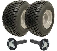 Parnells, Kit de Remorque pour Vtt, 2 Roues 18x8.50-8 + 2 Moyeux 4xm12 PCD 100 mm et Essieux 35 mm x 35 mm, 4 Plis Wanda P332, 750 kg, Hauteur 455 mm, Largeur 210 mm, Marquage E, Légal sur la Route