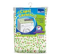 PARODI & PARODI Art 215 Housse Universelle en Coton et Polyester pour Dessus de Machine à Laver - avec élastique, 60 x 60 cm - Motif aléatoire