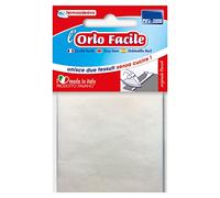Parodi & Parodi Art. 267, l'Orlo Facile, Tissu Ruban thermocollant pour créer des Ourlets de Pantalon, Rideaux et Jupes, à découper, Poser sur Les Tissus à Assembler et Repasser, Blanc