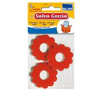 PARODI & PARODI - Lot de 3 Bouchons Anti-Gouttes colorés pour Bouteilles de vin, d'huile et de vinaigre, bagues de Bouchon pour Le goulot, Bouchons Anti-Gouttes en éponge Anti-Taches